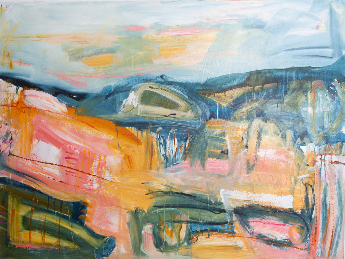 Australian Abstract Landscape  | Journey To Tomorrow