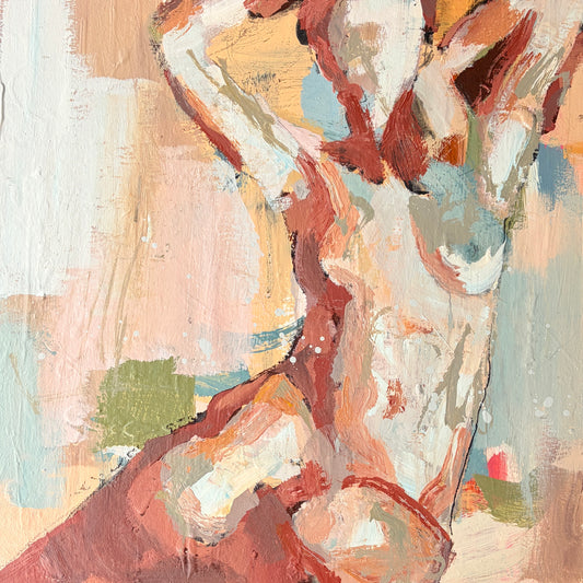 Always Was  - by Australian Artist Rose Hewartson Original Abstract Painting on Canvas