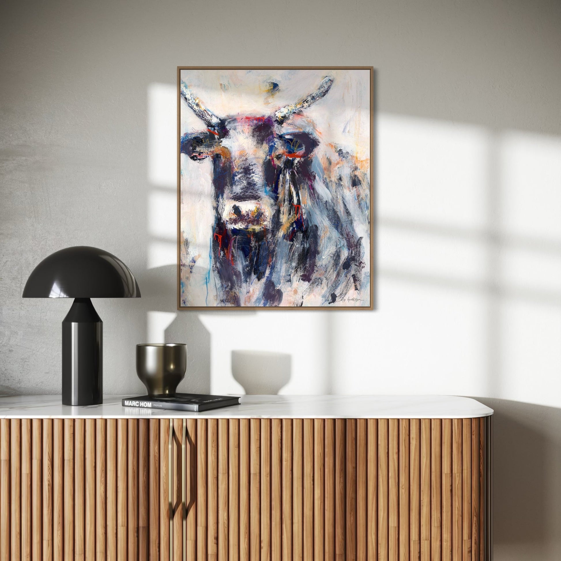 Boomer - Cow | Bull Art Print by Rose Hewartson Australian Artist▪️Fine Art Custom Print
▪️Free Shipping Australia Wide
▪️Worldwide Shipping 