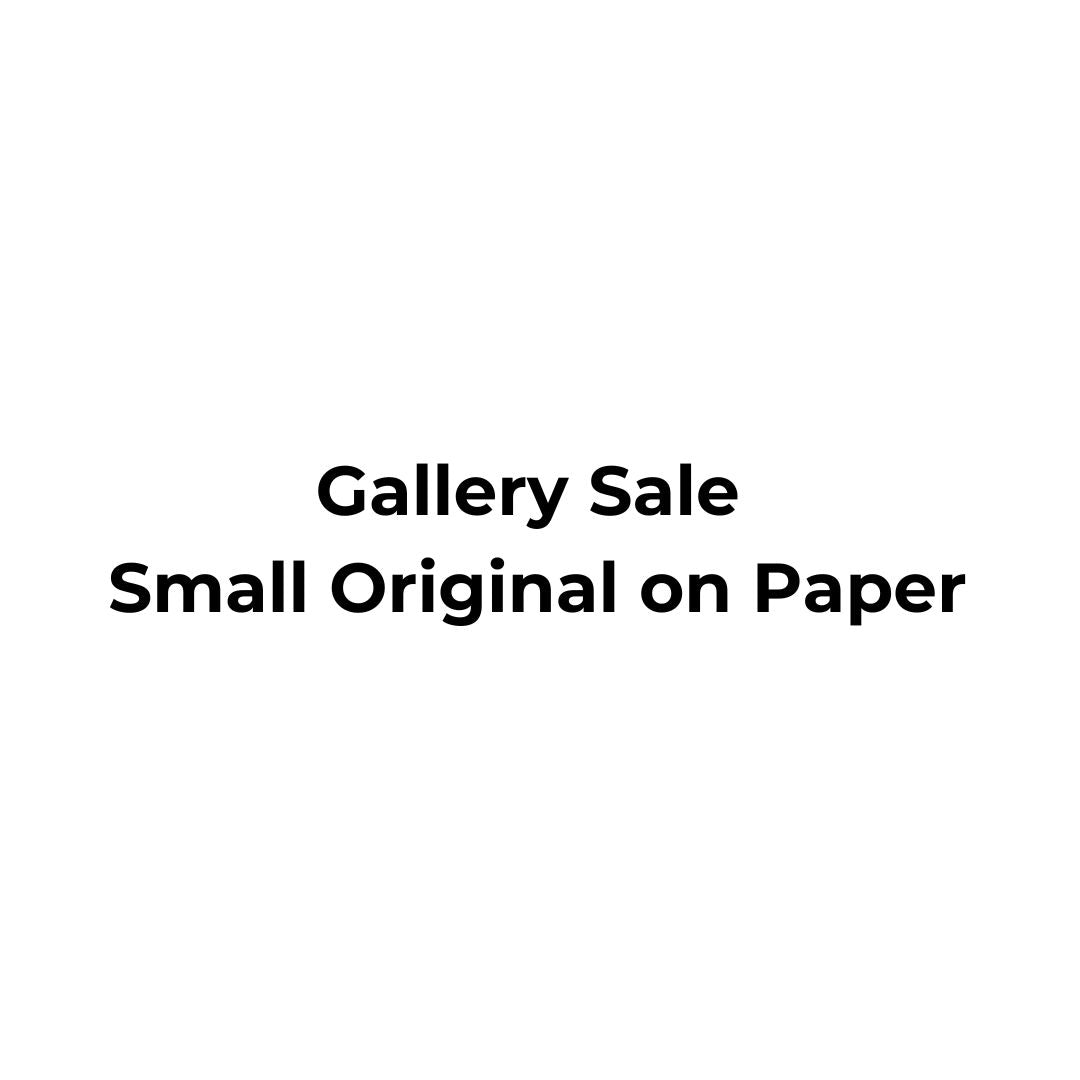 Small Original on Paper - Gallery Sale