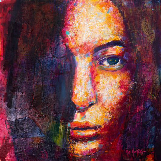 Forever Seen -  Metallic Art Print {Last One}