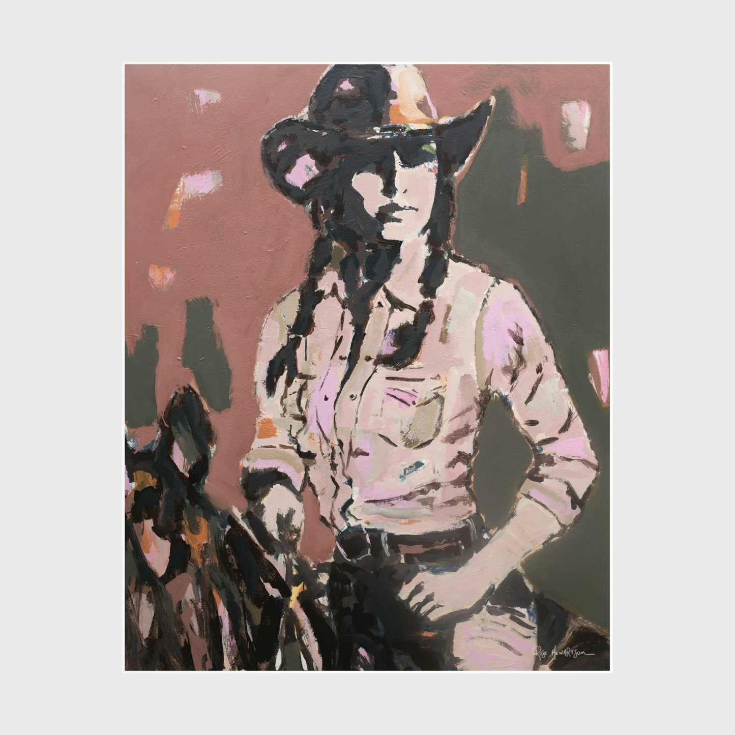 Hold Your Ground -  Art Print