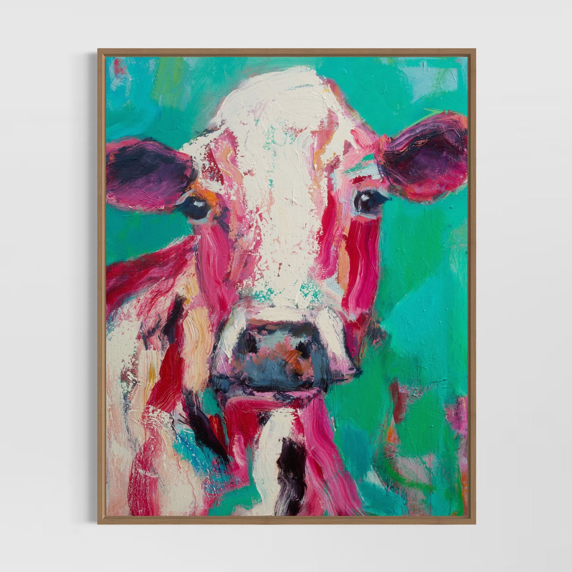 Roxy - Cow Art Print by Rose Hewartson Australian Artist▪️Fine Art Custom Print
▪️Free Shipping Australia Wide
▪️Worldwide Shipping 