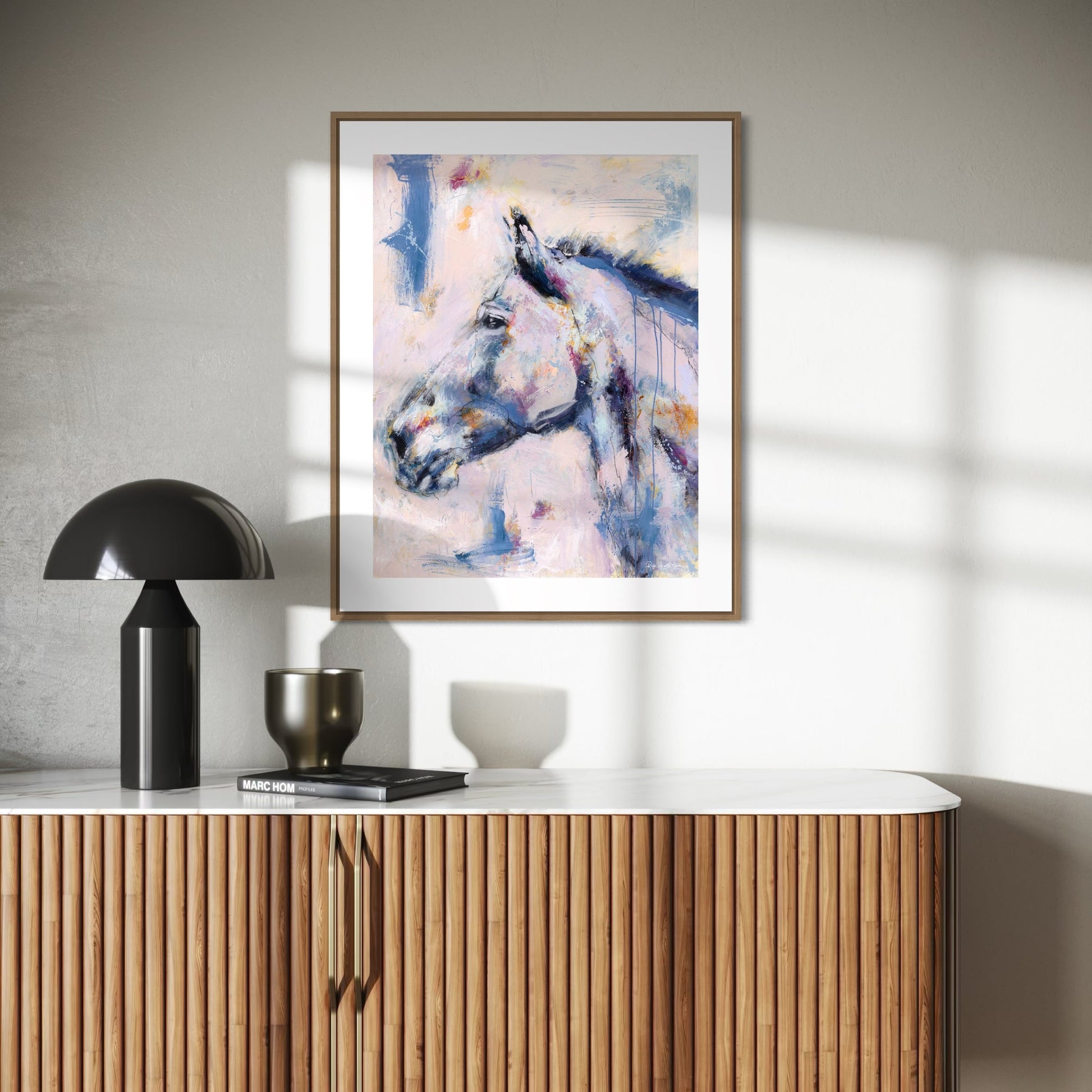 Velvet- Horse/Equine Art Print by Rose Hewartson Australian Artist