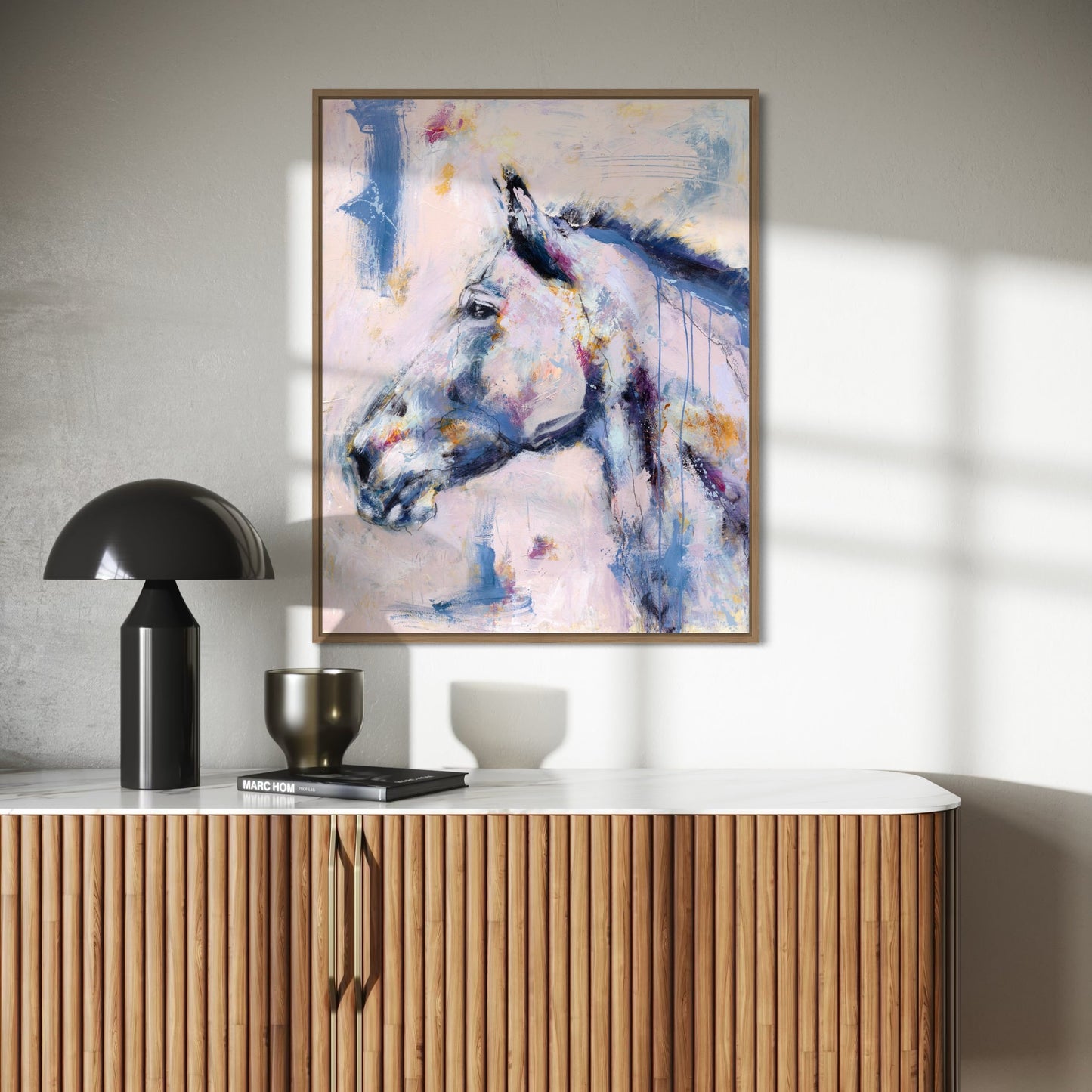 Velvet- Horse/Equine Art Print by Rose Hewartson Australian Artist