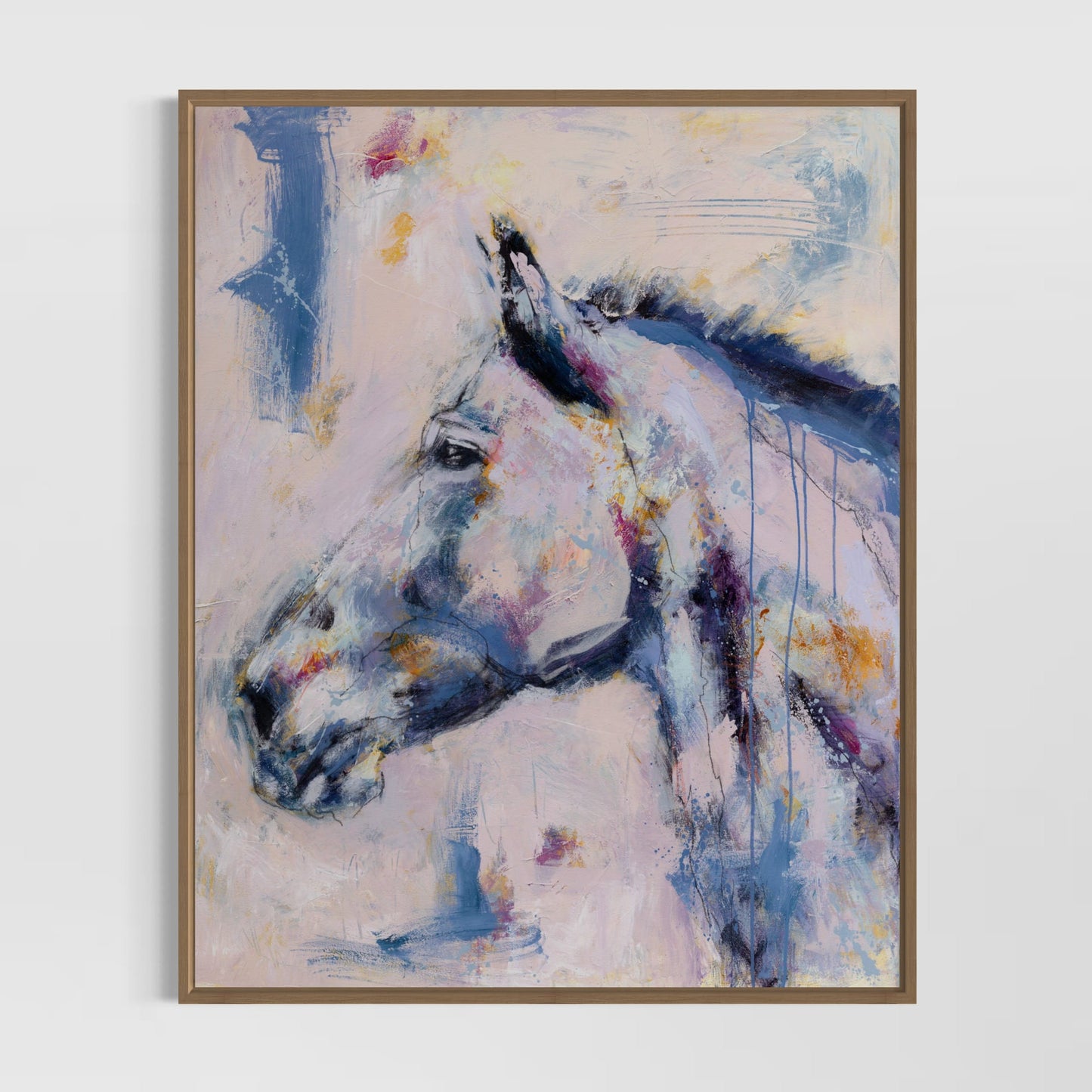 Velvet- Horse/Equine Art Print by Rose Hewartson Australian Artist