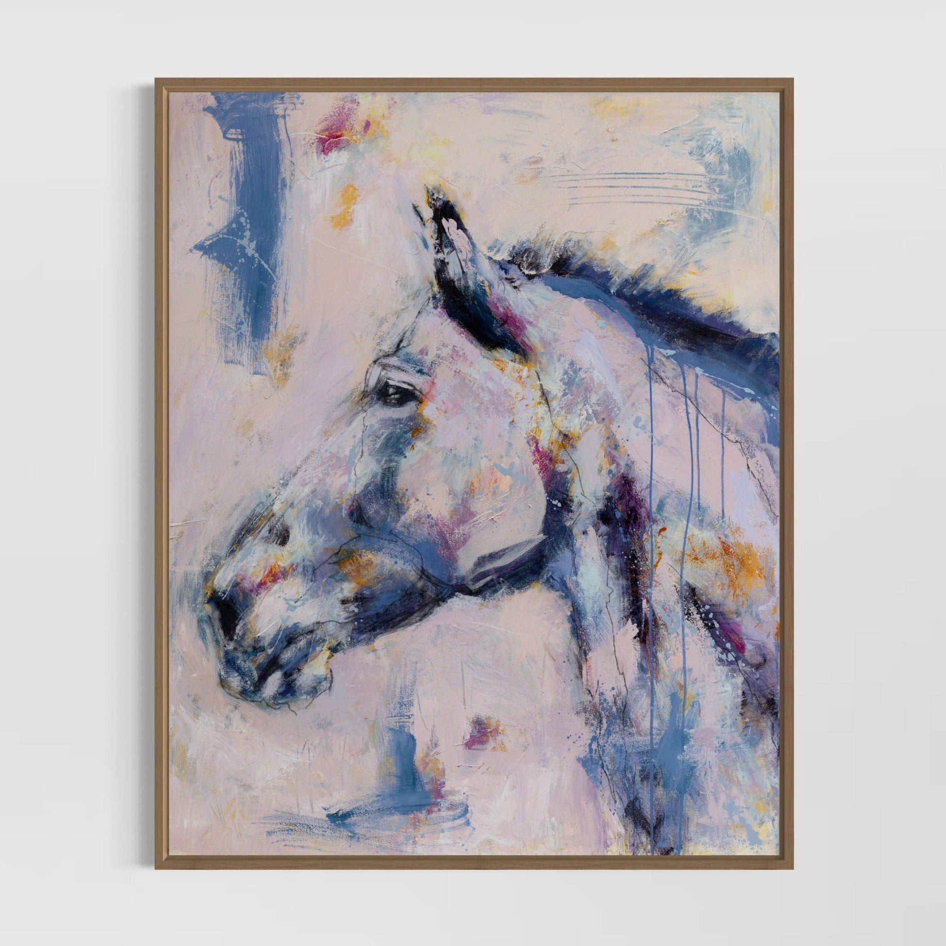 Velvet- Horse/Equine Art Print by Rose Hewartson Australian Artist